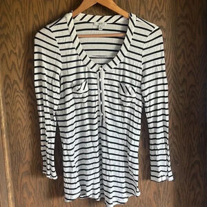 Black & White‎ Stripped Top